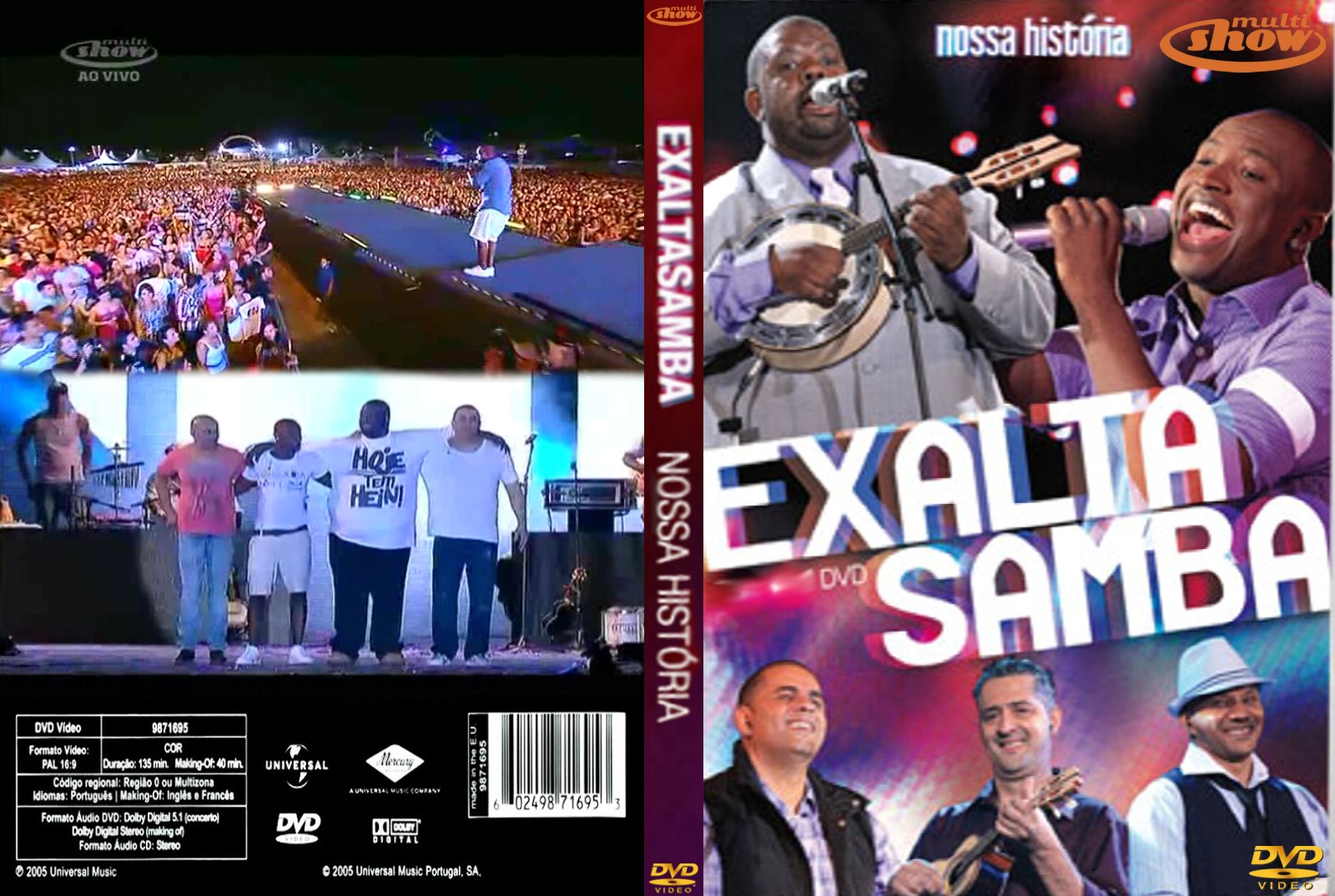 dvd exaltasamba multishow avi